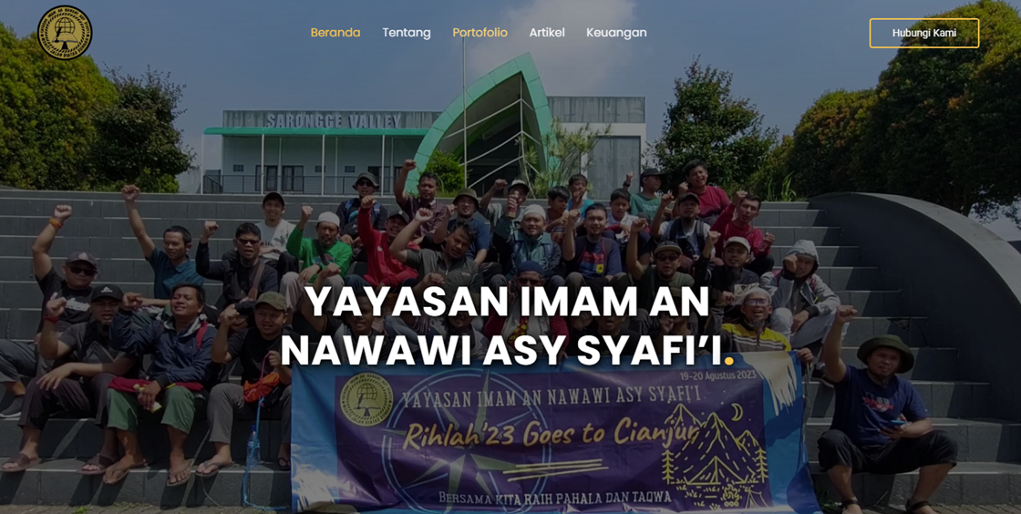 Alhamdulillah, Yayasan Imam An Nawawi Asy Syafi'i Kini Memiliki Website Resmi