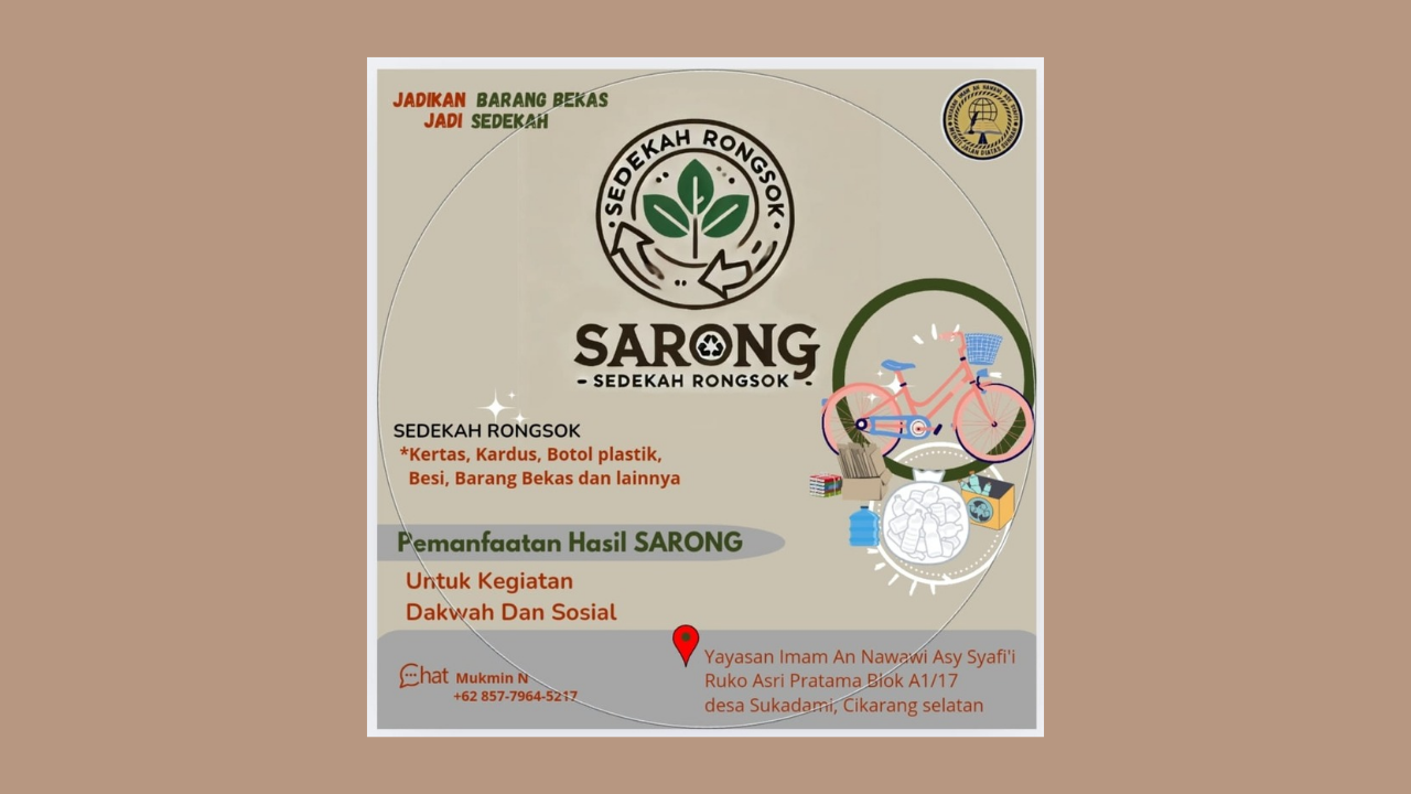 SARONG ( Sedekah Rongsok )