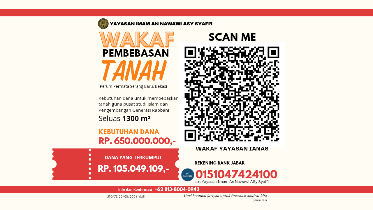 WAKAF PEMBEBASAN LAHAN